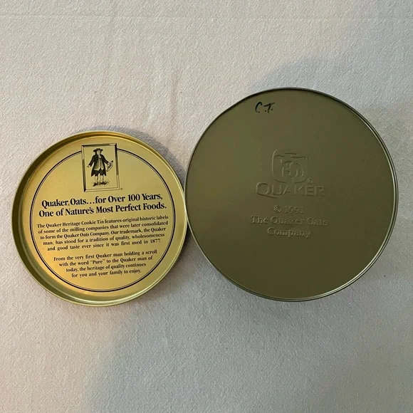 1991 Quaker Oats Tin - Picture 4 of 5